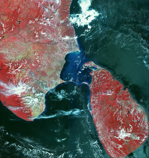 Adam’s Bridge – 1,750,000 Year Old Man-Made Bridge between Sri Lanka and India