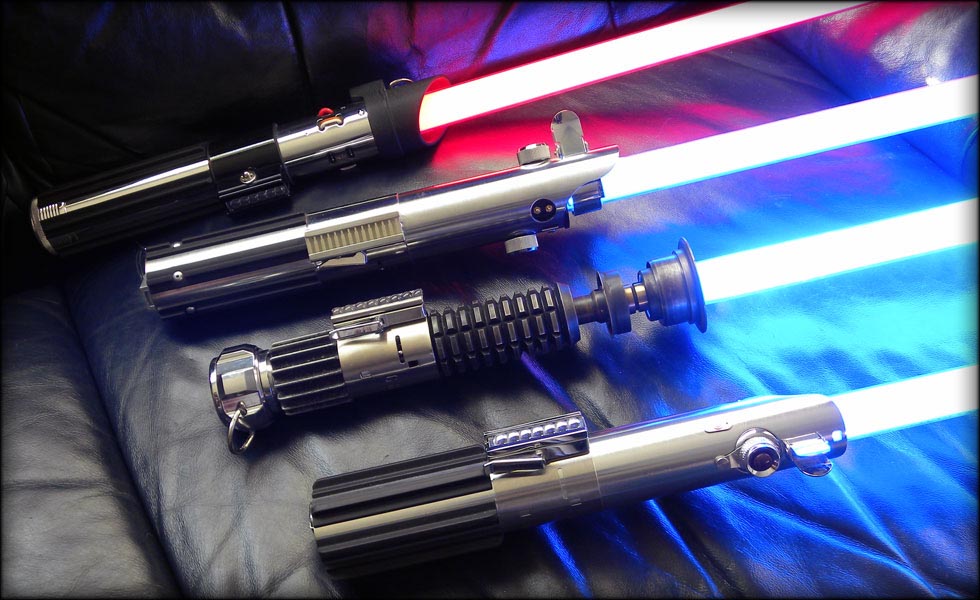 Homemade Star Wars Lightsaber Replicas