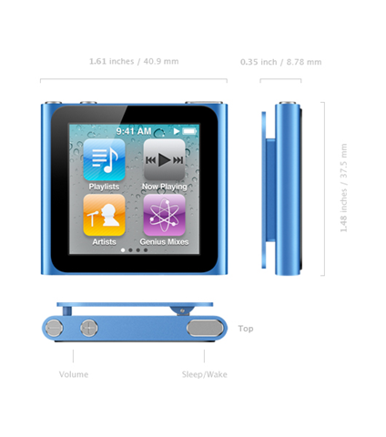 Apple Announces The Super Nano: iPod Nano With Touch